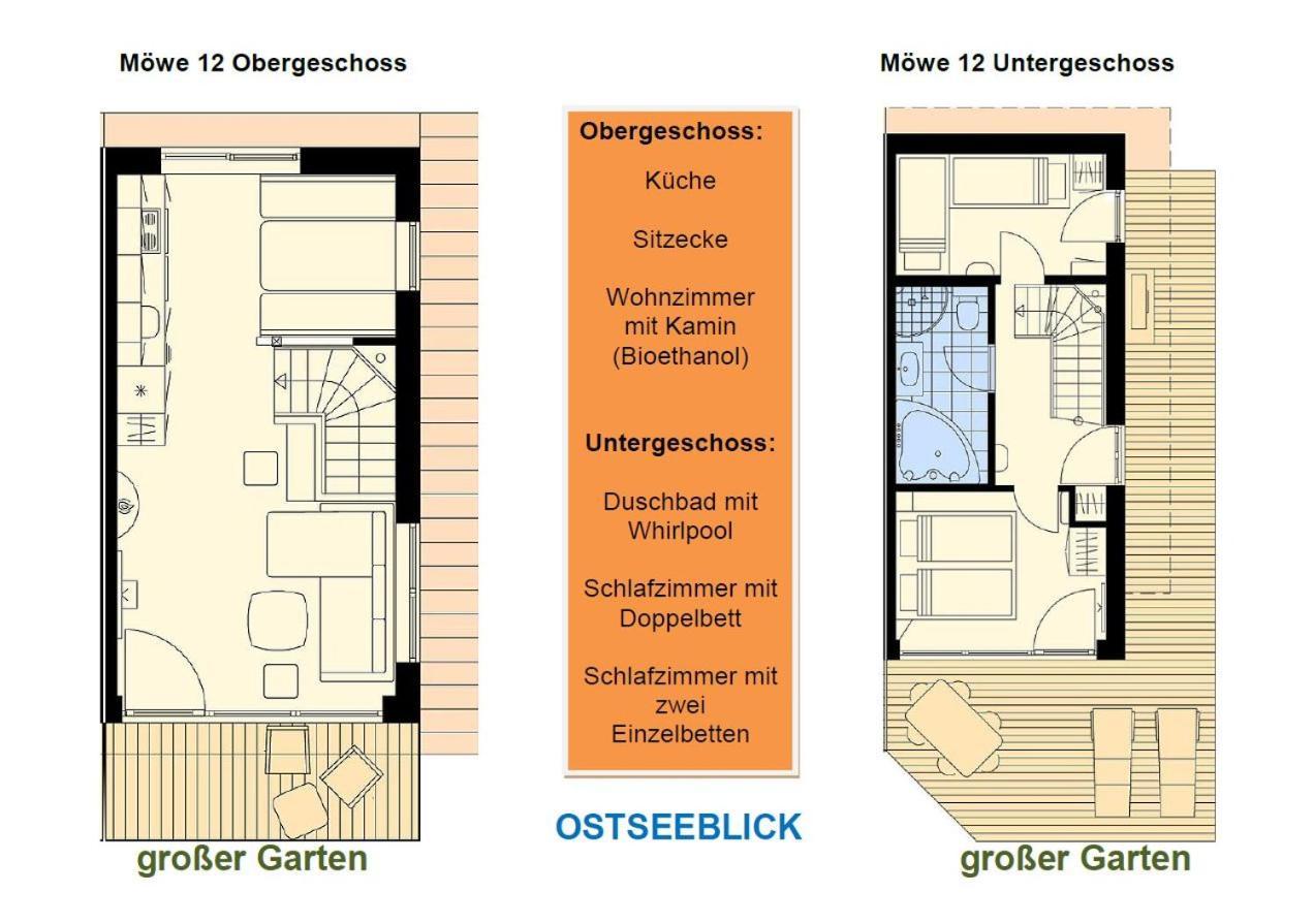 Ferienhaus Moewe 12 Marina Wendtorf Eksteriør billede